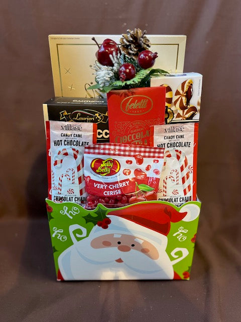Le Père Noël Gift Basket at Carolyn's Gift Creations