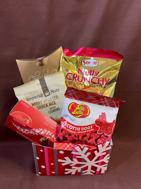 Munchies for You Gift Basket at Carolyn's Gift Creations