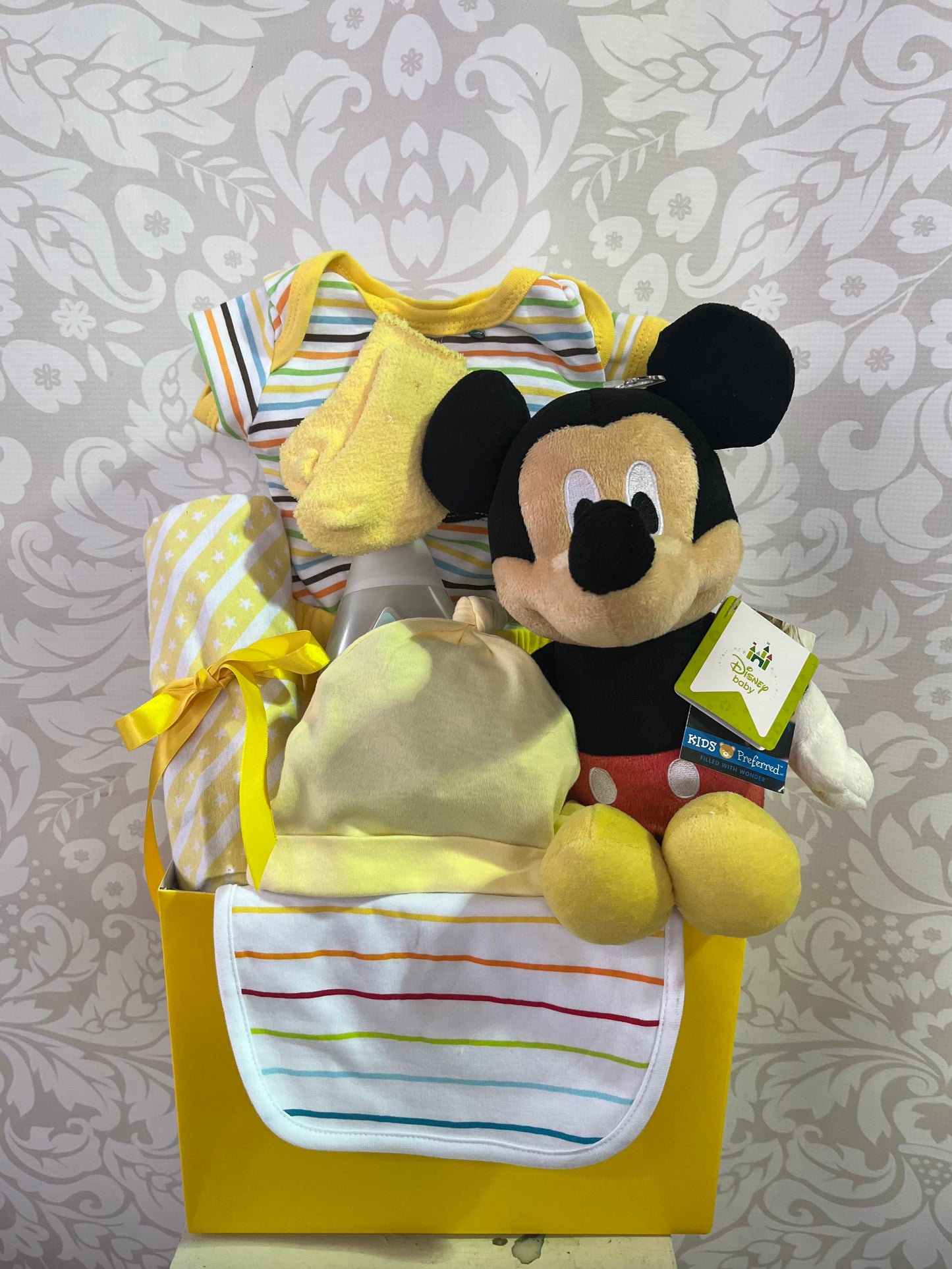 Mickey Mouse gift basket