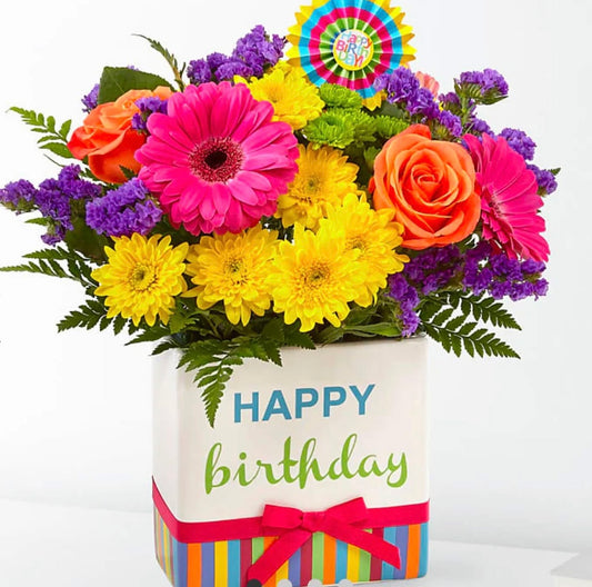 Happy Birthday Flowers(Montreal Only)