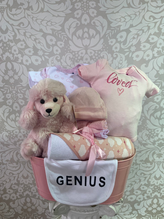 Girls Are Best Baby Gift Basket