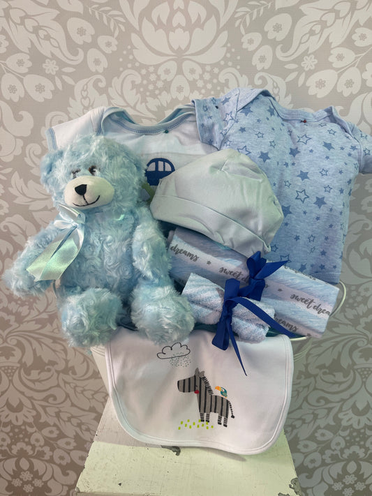 Boys Are Best Baby Gift Basket