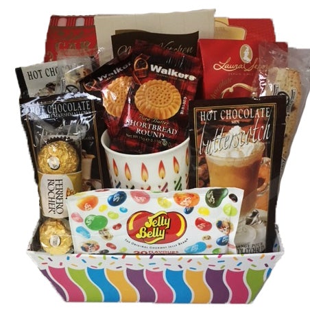 Bonne Fete Basket at Carolyns Gift Creations