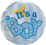 It's a Boy! Mylar balloon at Carolyn's Gift Creations
