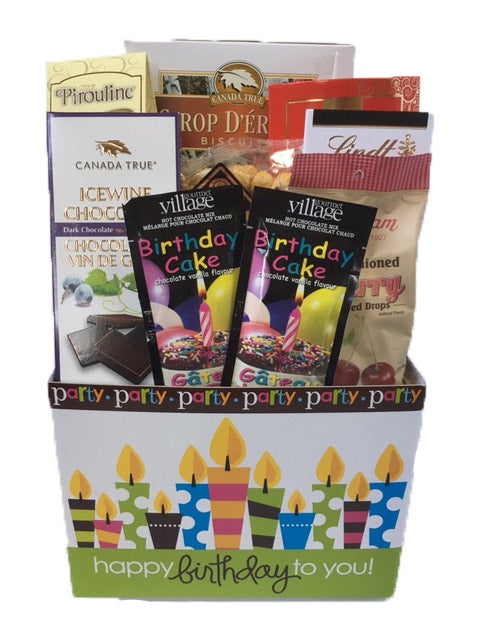 Party Box Basket at Carolyns Gift Creations