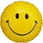 Big Smiley Face Mylar balloon at Carolyn's Gift Creations