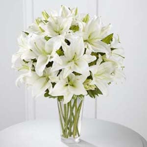 Spirited Grace Lilly Bouquet at Carolyn's Gift Creations