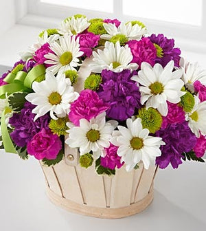 Blooming Beauty Basket at Carolyn's Gift Creations