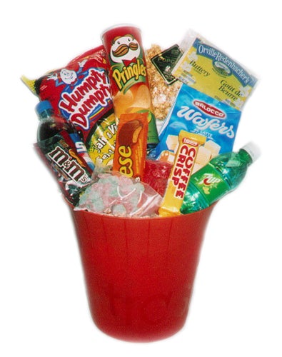 Trash Can of Junk Basket at Carolyns Gift Creations